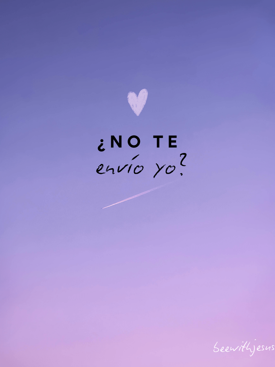 ¿No te envío&nbsp;yo?